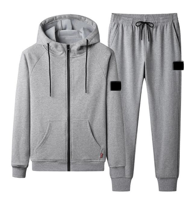 Stone Ensemble Survêtement Homme Sweat à Capuche Grande Taille Veste Designer Ensemble Island Tenues Mode Pull Sportswear