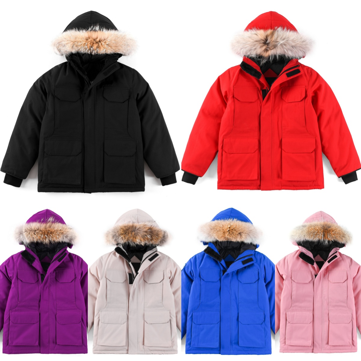 Kids Down Jackets Designer Parkas Boys Girls Clothes Winter Warm Coats Toddler Children Jacket Thick Brand Clothing Hooded Outdoor Luxury Youth P-image-845748739