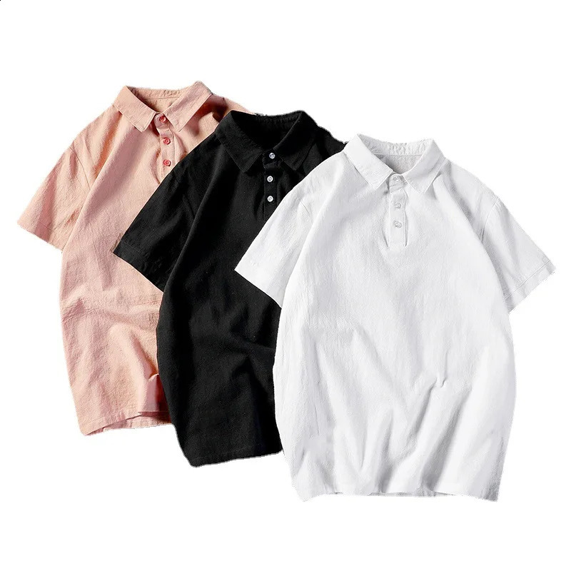3XL Summer In Polo Shirt Short Sleeve Cotton Plus Size Basic T Women Button Casual Office Lady Formal Tops 2024 240830Z