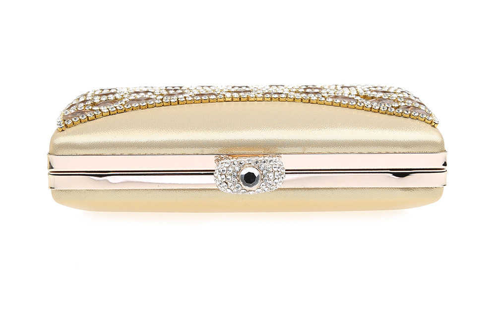 Rhinestone Small Square Bag Evening Bags Ring Hand Banquet Dress Cheongsam Exquisite Clutch Womens Luxurys Handbags 240831