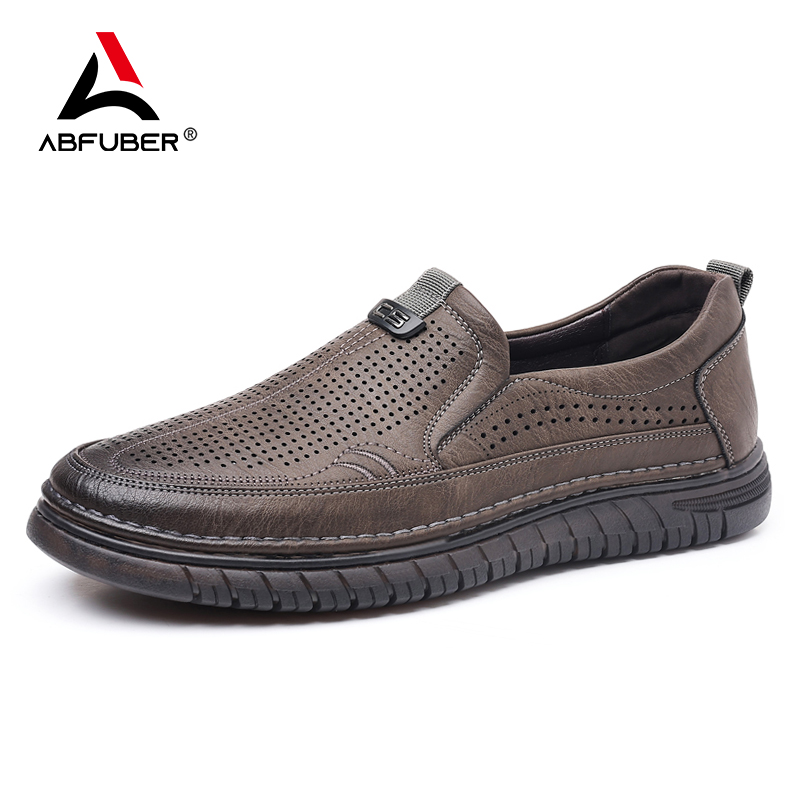 2026 New New Casual Shoe Mesh Breathable For Man Summer Slip On Loafers Men Leather Soft Flats Hot Sale Driving Shoes Moccasins Free Shipping Free S