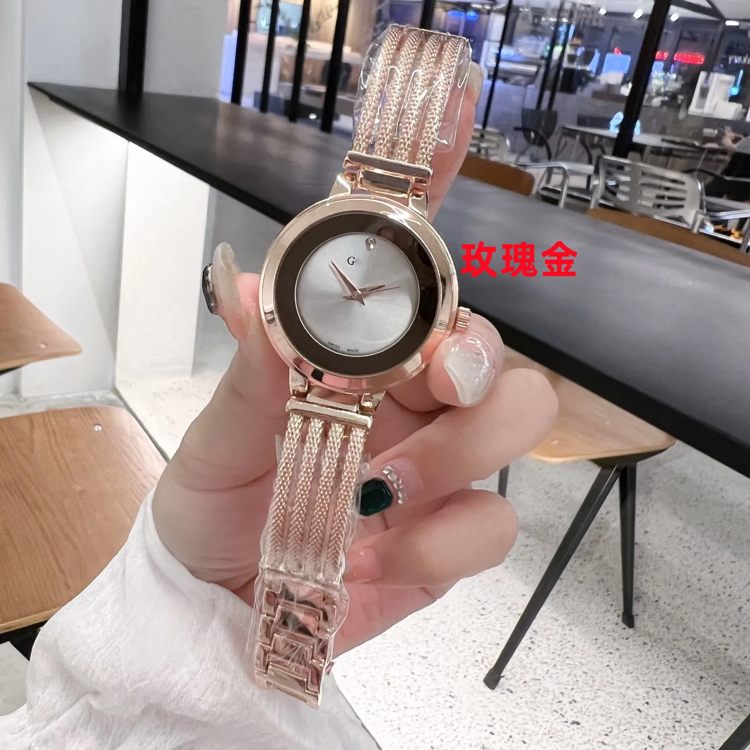 Luxury Watches For Women Designer Diamond-studded Luminous Retro Female Watch Hight Quality Brand Quartz Watches G Ladies Fashion Designer Small Dia