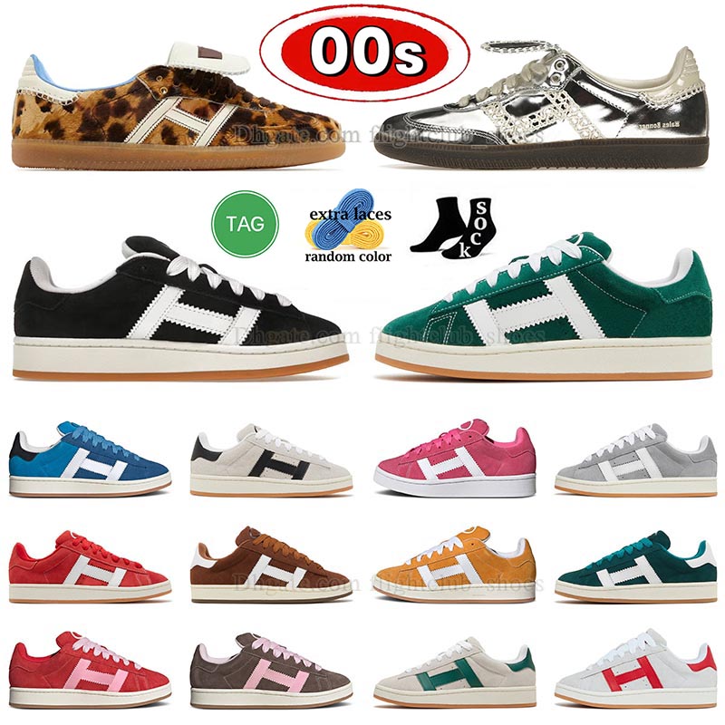 high quality camp Sneakers 00s shoes Mens Women Wales Bonner tent Dark Green Crystal White Black Gum Grey Forest Glade Wonder White outdoor famou