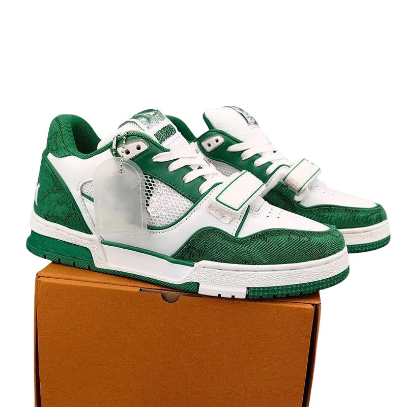 Men`s and Women`s Shoes Shoe Luxury Brand Sports Shoe Designer White Green Red Blue Overlay Platform Outdoor Women`s Sports Shoes