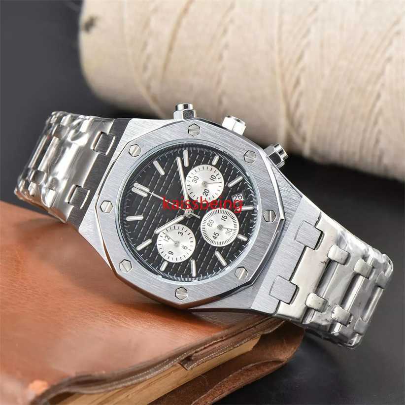 Designer's new style watch Watch Famous Mens all dials working classic Luxury Fashion Crystal Diamond Men Large dial man quartz clock stop