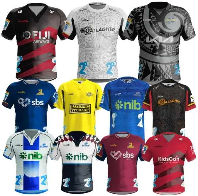 2024 Blues Highlanders Rugby Jersey 24 25 Crusaders alternating home and away Hurricanes Heritages Chieffss-image-947411971