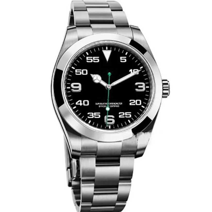 Designer's new style watch Watch men AIRKING series 40MM sapphire mirror MASTER 116900 automatic mechanical movement 316L stainless steel watch