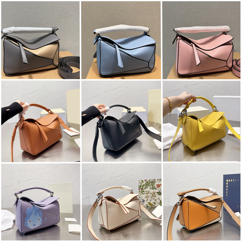 Women Designer bags Leather Crossbody Geometry Square bag Luxurys Shoulder bags Fashion Pillow Bag Classic Handbag Tote adjustable Shoulder Strap-image-937743351
