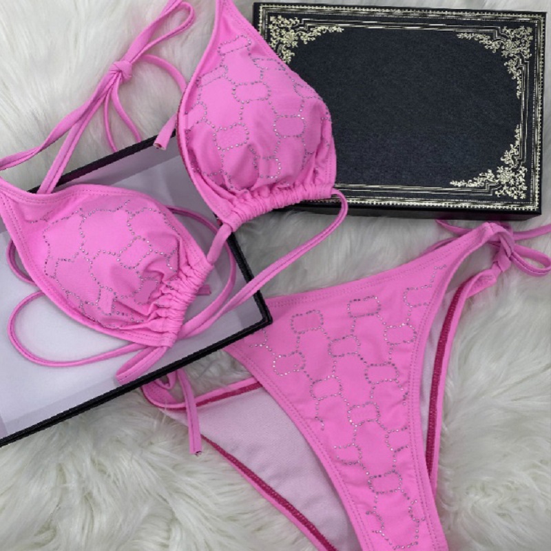 Women&#039;s swimwear designer bikini summer beach swimsuit fashion sexy underwear swimwear split bikini Size S-XL-image-947668953