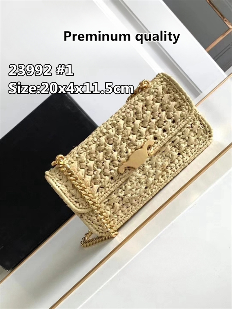Preminum Leather handbags Beach Bags Woven Female Totes Large Capacity Bag-image-947670675