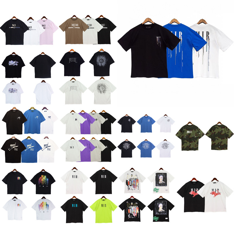 Summer Designer Mens T Shirts Fashion designers men women t shirts loose tees brands tops Womens Amris casual clothings shorts sleeve Hip Hop Str-image-987060034