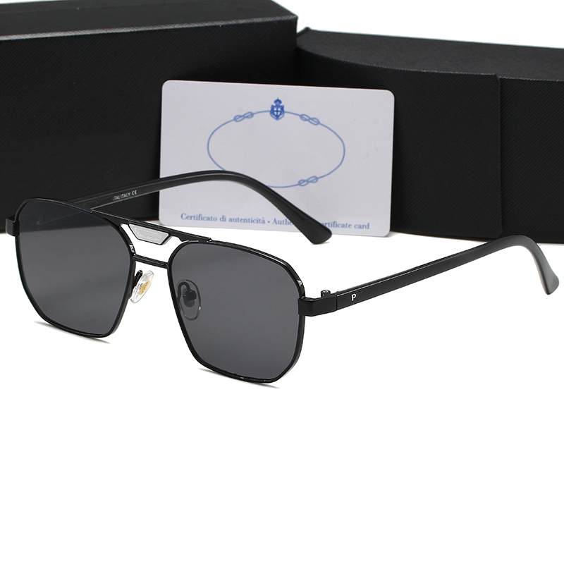2023 Top luxury Sunglasses polaroid lens designer womens Mens Goggle senior Eyewear For Women eyeglasses frame Vintage Metal Sun Glasses SY 58 PPDDA 5 colors 