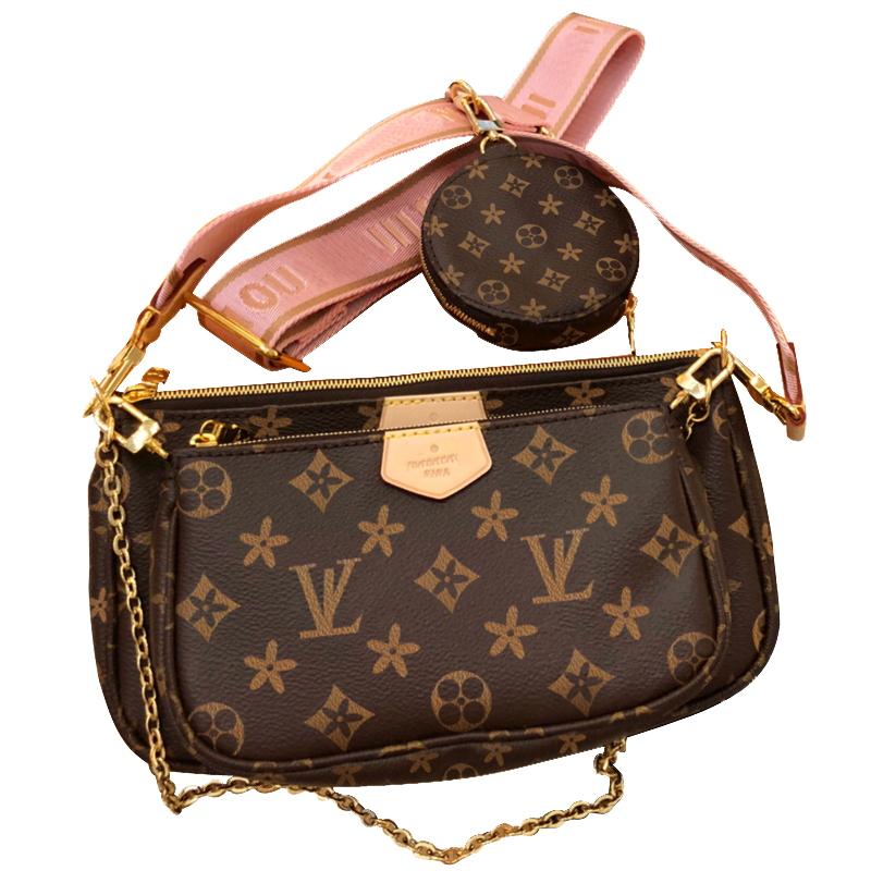 Designer Bag Clutch Bags MINI POCHETTE ACCESSOIRES Iconic Fashion Womens Pouch Evening MULTI POCHETTE Zippy Chain Wallet Coin Phone Sling Bag Genuin