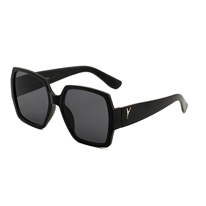 Fashion Sunglasses for Women Men Designer Summer Shades Polarized Eyeglasses Big Frame Metal frame Oversized Sun Glasses for Women Male driving b-image-948018342