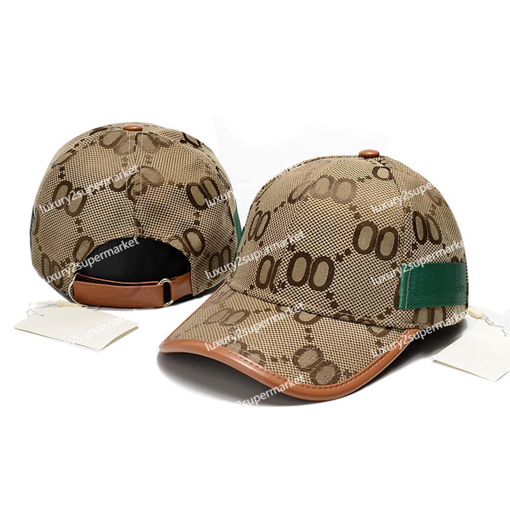 Casquette Luxe Designer Baseball Cap Hat de créateur coton Coton Classique Ball Caps Summer Men Femmes Chapeaux de soleil