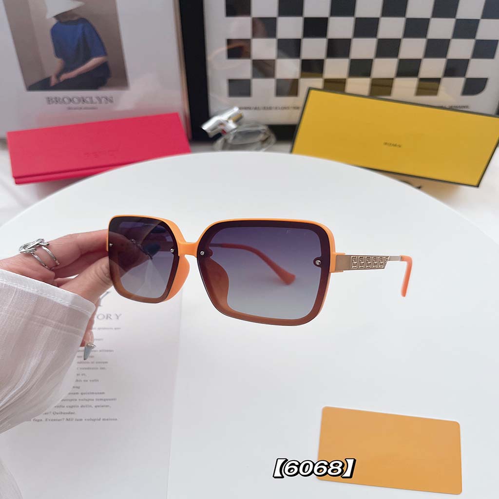 Classic Vintage glasses Woman Sunglasses Brand Designer UV400 Eyewear Metal Gold Frame Sun Glasses glasses Driving sport shading trend With box-image-948592265