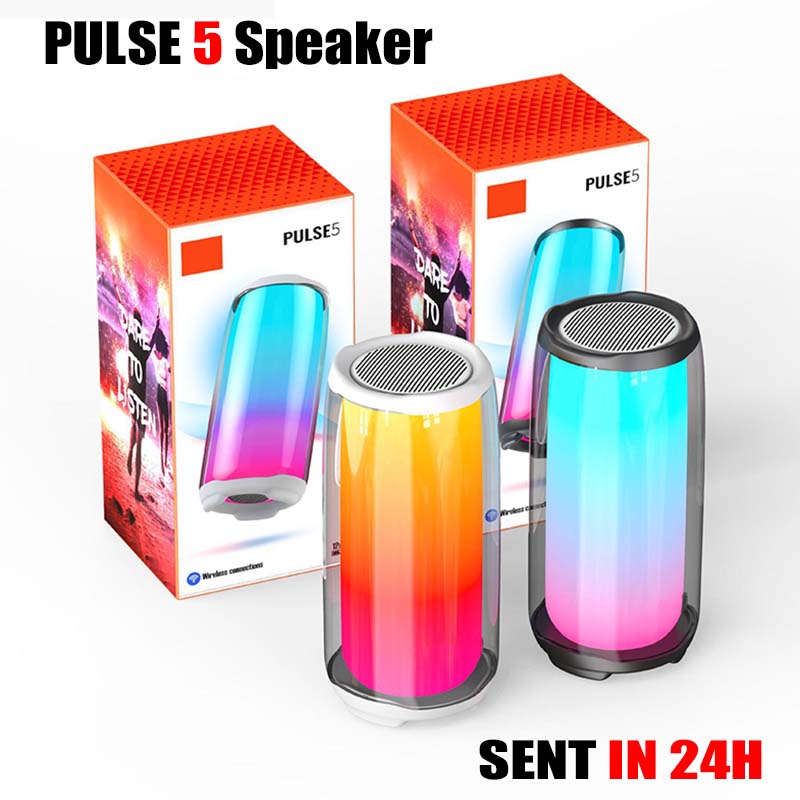 High quality 5 Pulse Portable Full Screen Ultra Bluetooth Waterproof Bass Speaker-image-1075733487
