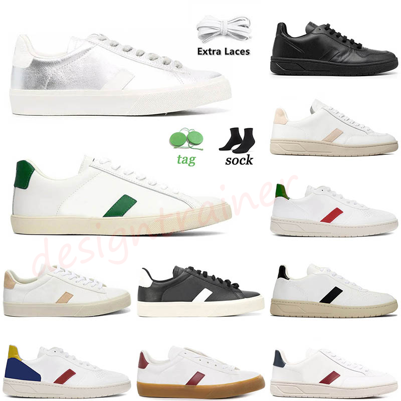 Veja Campo Low Chromefree Shoes Designer Womens Mens Fashion Luxury Shoe Plate-forme Sneakers Woman Trainers [code ：L]