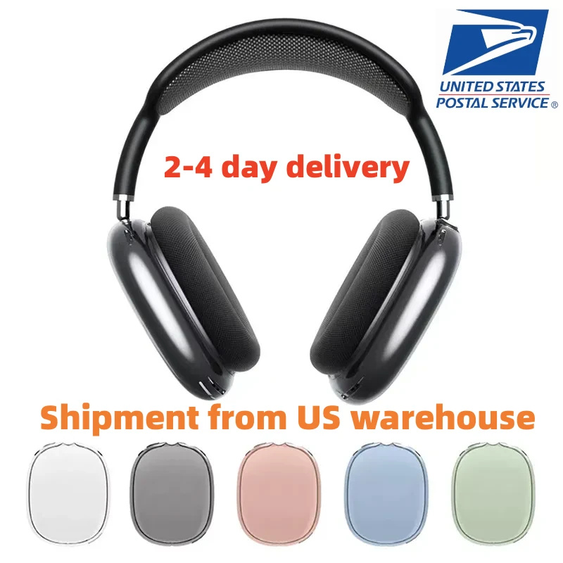For AirPods Max Air pods pro2 Maxs original quality with ANC Metal Material headphone Accessories Waterproof Protective case Protective Headphone Travel Case 