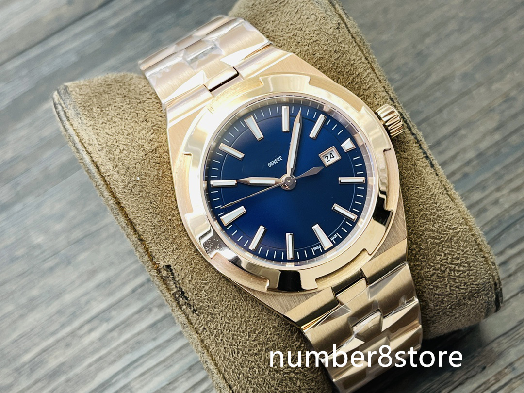 Top Overseas 35mm Ladies Watch 18K Rose Gold 1088/1 Automatic Classic Womens Watches Sapphire Crystal Luxury Lady Wristwatch Water Resistant