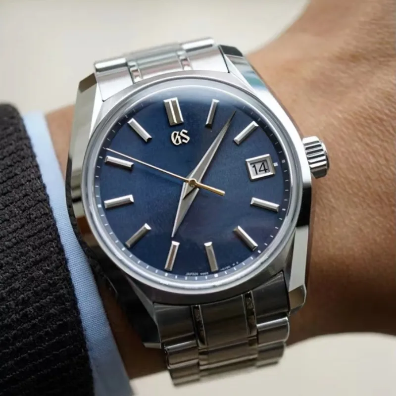 Other Watches GS Watch For Men Luxury Brand Same Style Business Casual Quartz With Calendar 40MM Case Alloy Strap reloj hombre 231115-image-949194843
