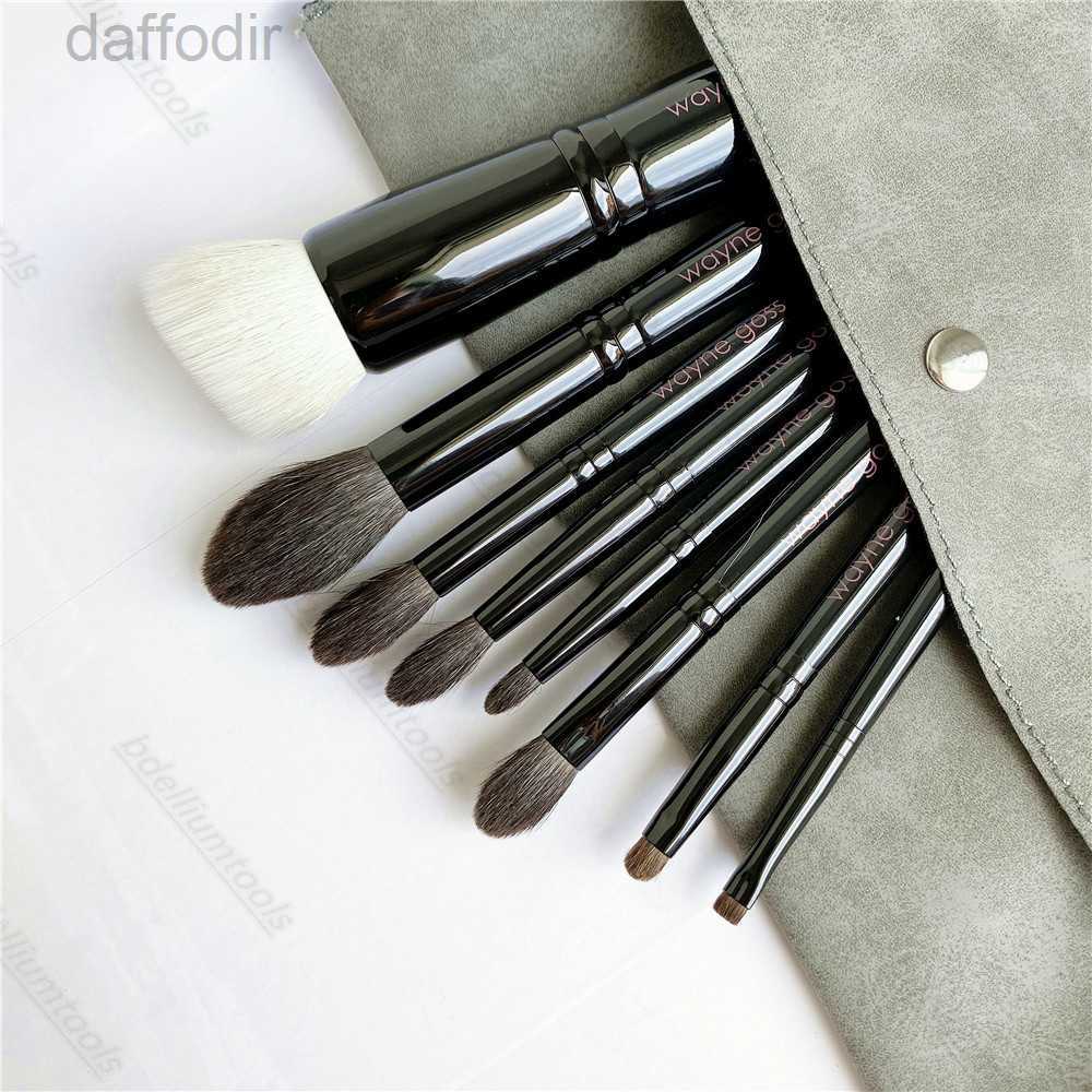 Makeup Brushes Wayne(Goss) Makeup Brushes Set - The Collection 8-Pcs Foundation Powder Eye Shadow Cosmetics Tools 01/02/03/04/05/06/07/08 240308-image-949465344