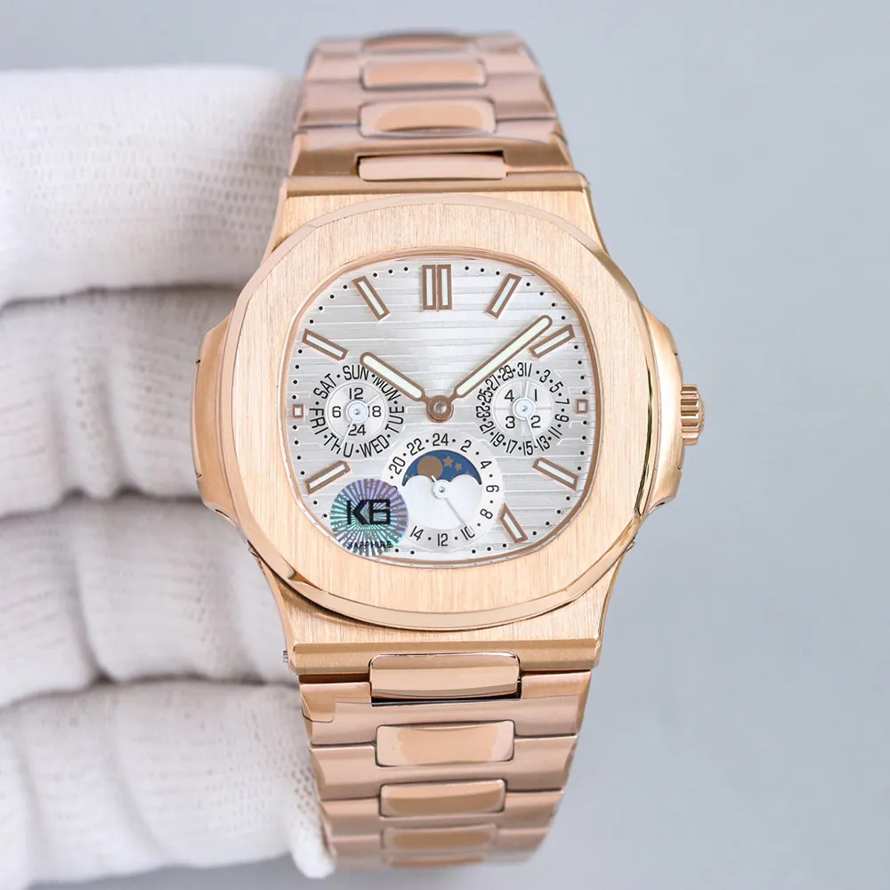 Watch Mens Mechanical Automatic Watches 40MM Sapphire Waterproof 100M Swimming Wristwatches Montre de Luxe-image-949879267