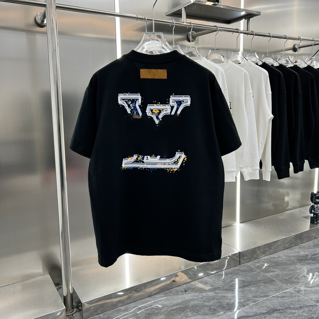 Nouveaux designers pour hommes de luxe T-shirt homme femme tshirt lettre broderie imprimé manches courtes d'été chemises hommes
