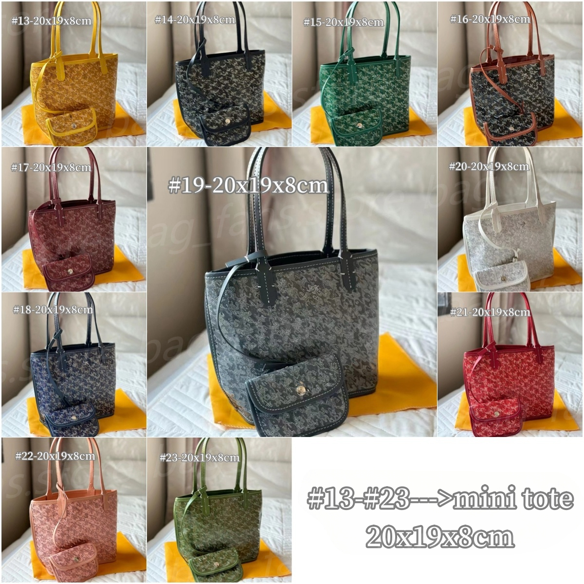 High Quality Designer Tote Bags Fashion Women's Big Capacity Shoulder Bag with Coin Purse Hobo mini Shopping Bags with printing 19416 21100-image-949720599