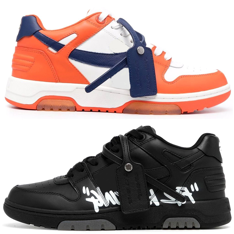 Arrow sneakers out of office shoes men offes ODSY white for walking trainer OOO women tennis Size 13 12 US sartorial stitch low-top leather black re