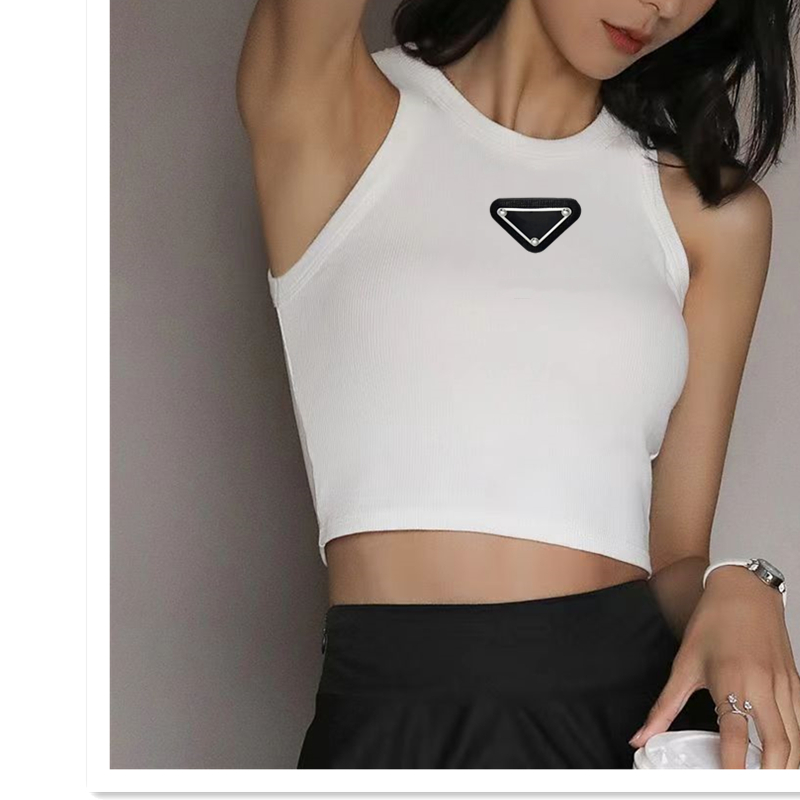 Sum New tanks women tank designer Tanks top summer tees cotton knitted vests are fashionable and classic women's Clothing