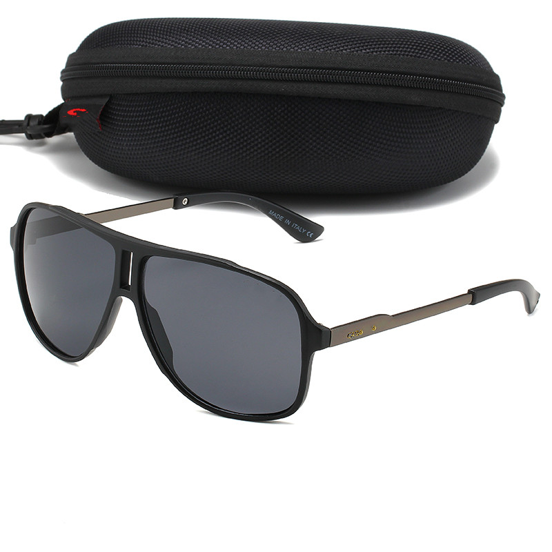 The new Ralla C122 dual beam and frogmirror mirror the same metal frame sunglasses for both men and women-image-950016983