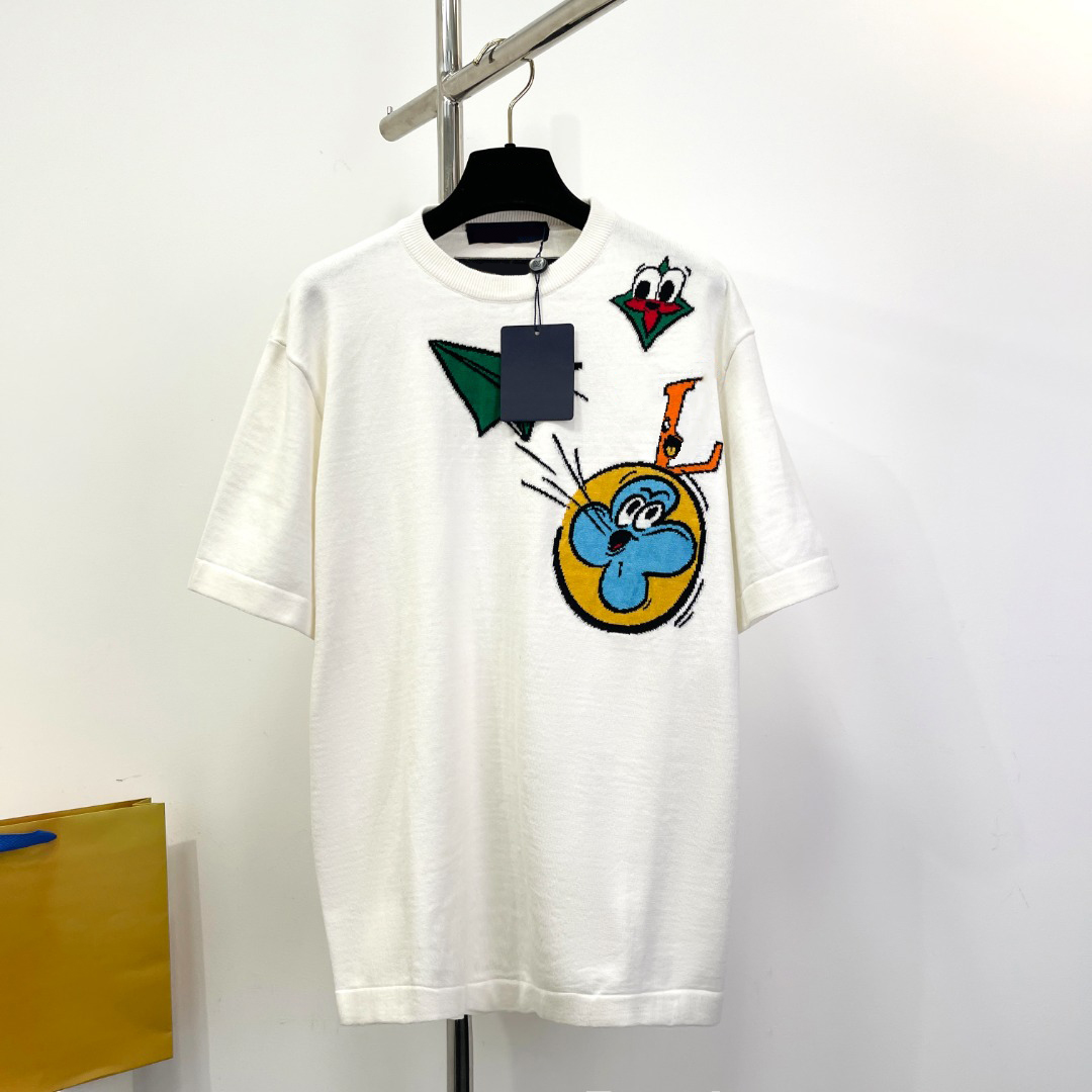 T-shirts Tshirt Ummer Mode Hommes Femmes Designers T-shirts Tricots Manches Tops Luxurys Lettre T-shirts Vêtements À Manches Courtes