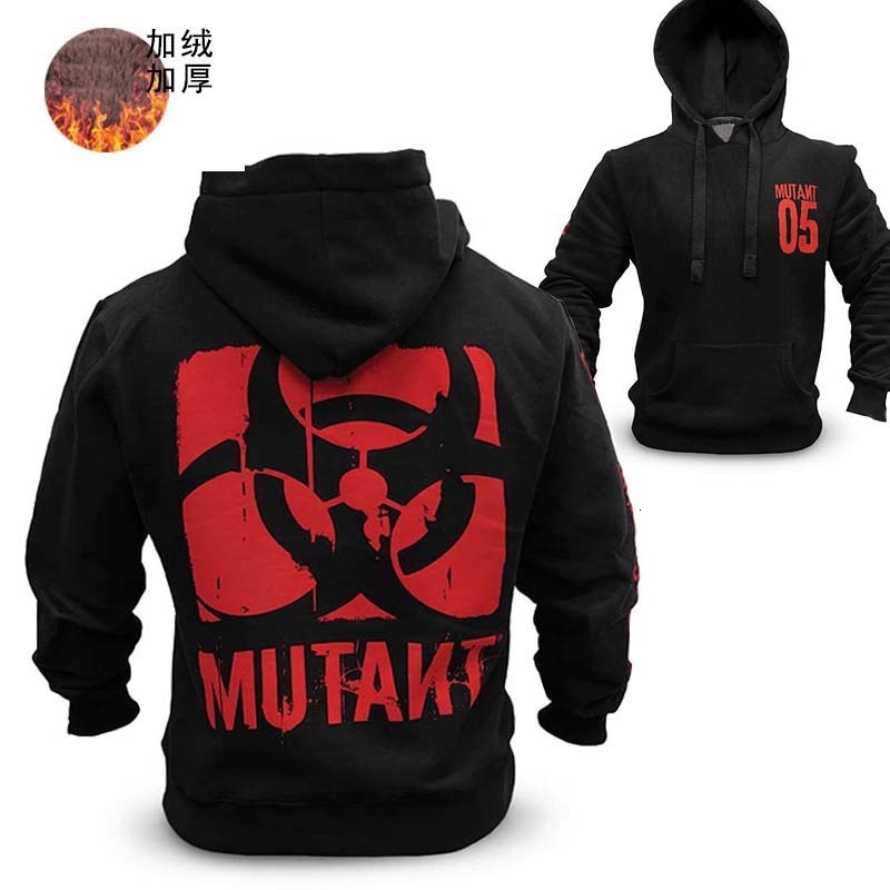 Mens Down Parkas Mutant Mens Winter Wool Loose coat Singlets Sweatshirts Mens Fleece Hoodies Stringer Bodybuilding Fitness Shirts Suitable 221017