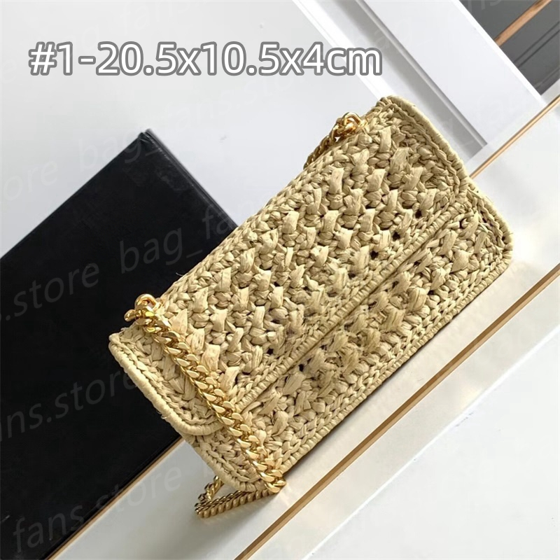 10A Top Premium Designer Shouder Bags Women&#039;s Woven Handbag Summer Crossbody Bags with Chain Festival Gifts 23992-image-949907834
