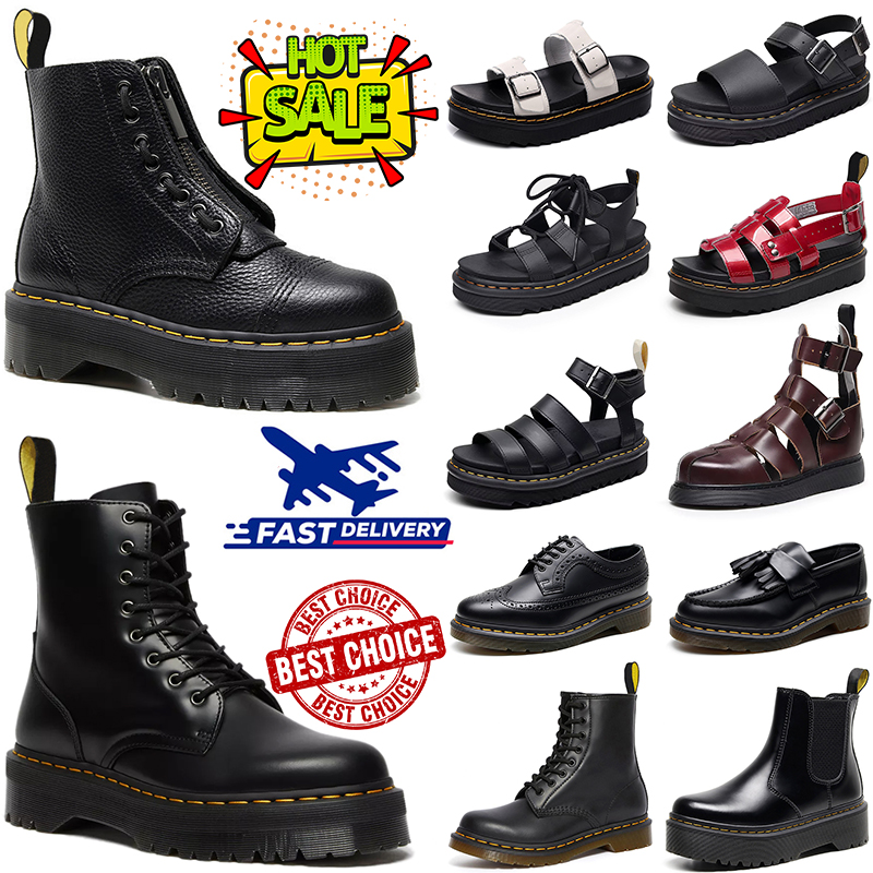 doc martin boots designer womens mens platform chelsea booties dr martens sandals women men ankle shoes cowboy motocycle doc martens
