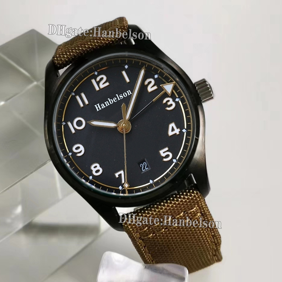 Casua Mens watch Automatic movement Mechanical Black dial Metal bracelet Wristwatches 42mm-image-496910345