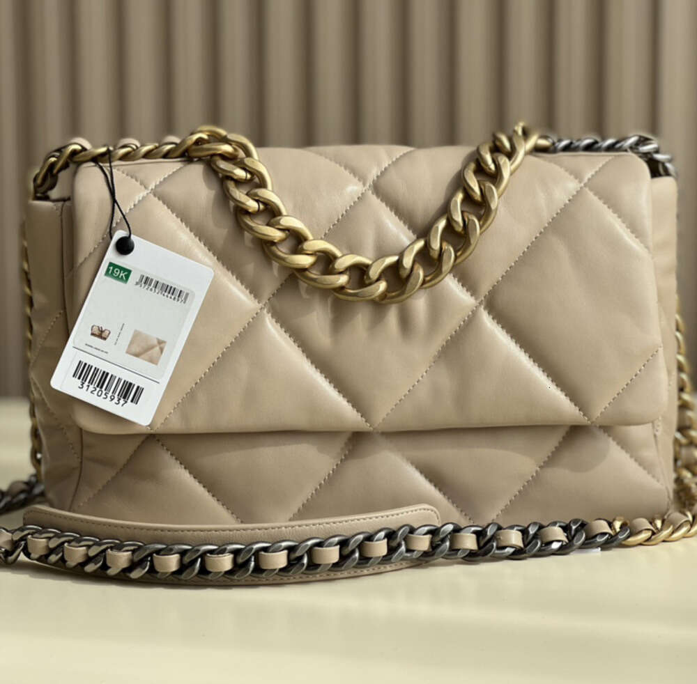 10A Designer Bag Goat Skin Flap Purse Gold and Silver Stitching Chain Handbags Diamond Lattice 01-image-950286150
