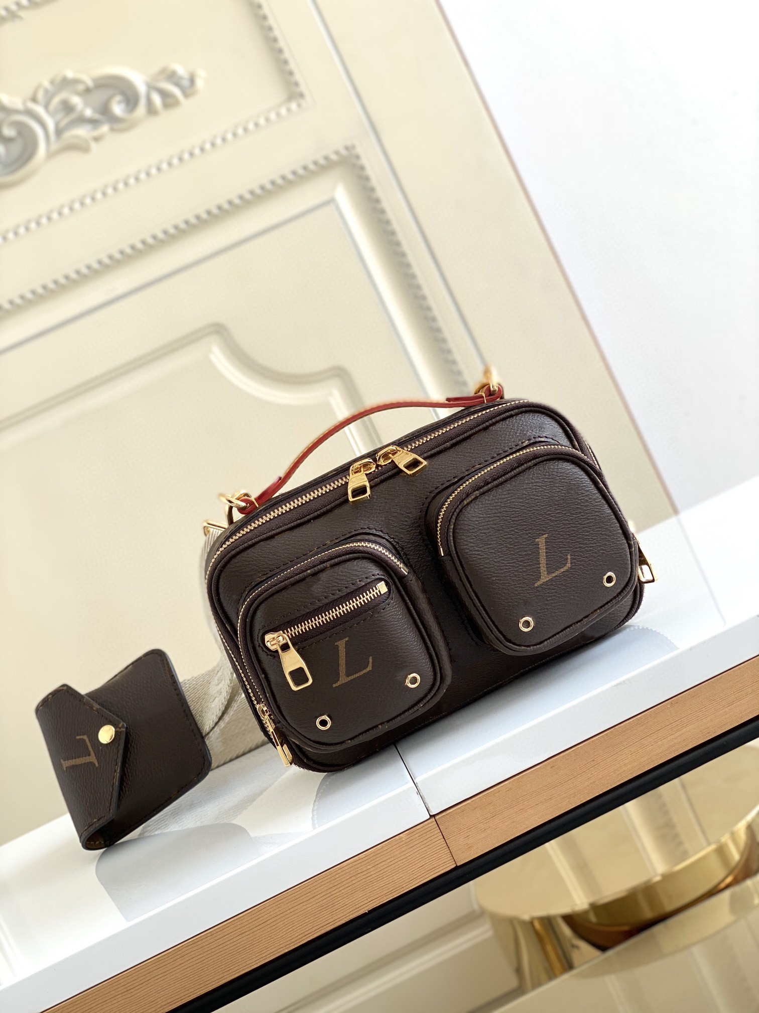 10A Designer Sac Femmes Luxury Luxury Quality Fashionable Messager Messager Cuir Exquis Handmade Cross Body Camera Sac Bagure d'épaule Portefeuil