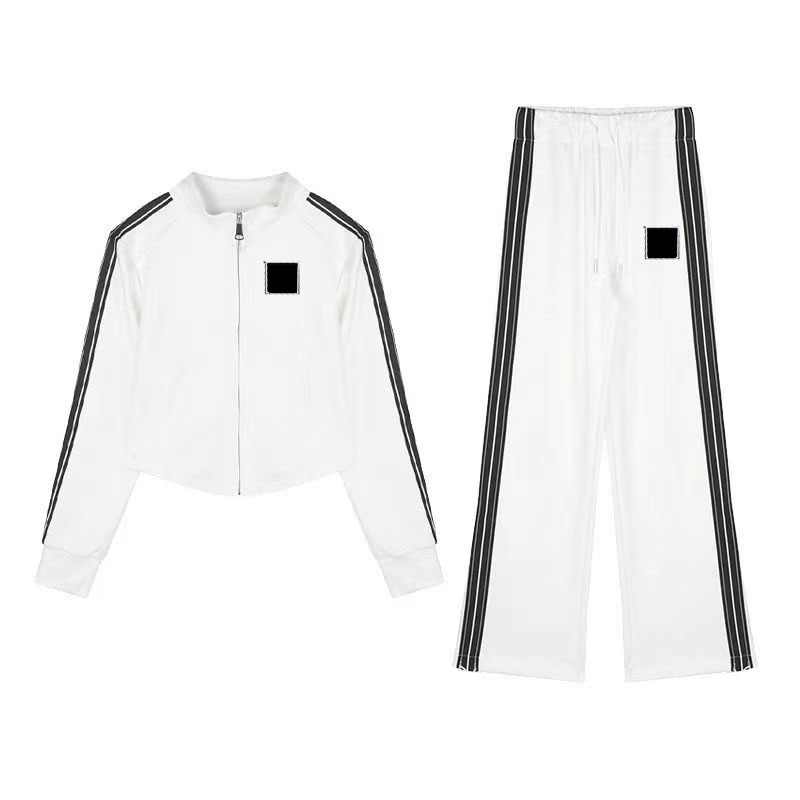 Womens Set Apring Autumn Sport Tracksuits Two Pieces Sets Female Jacket Zippers Slim Hoodie Pants Woman Tracksuit Casual Outwears S-2XL-image-950710435