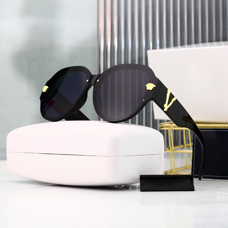 Polarized Designer Sunglasses Round Sunglass for Men Women Luxury Summer Oversize Sun glass Trend Goggle Adumbral Travel Outdoor Eyeglasses-image-951097648