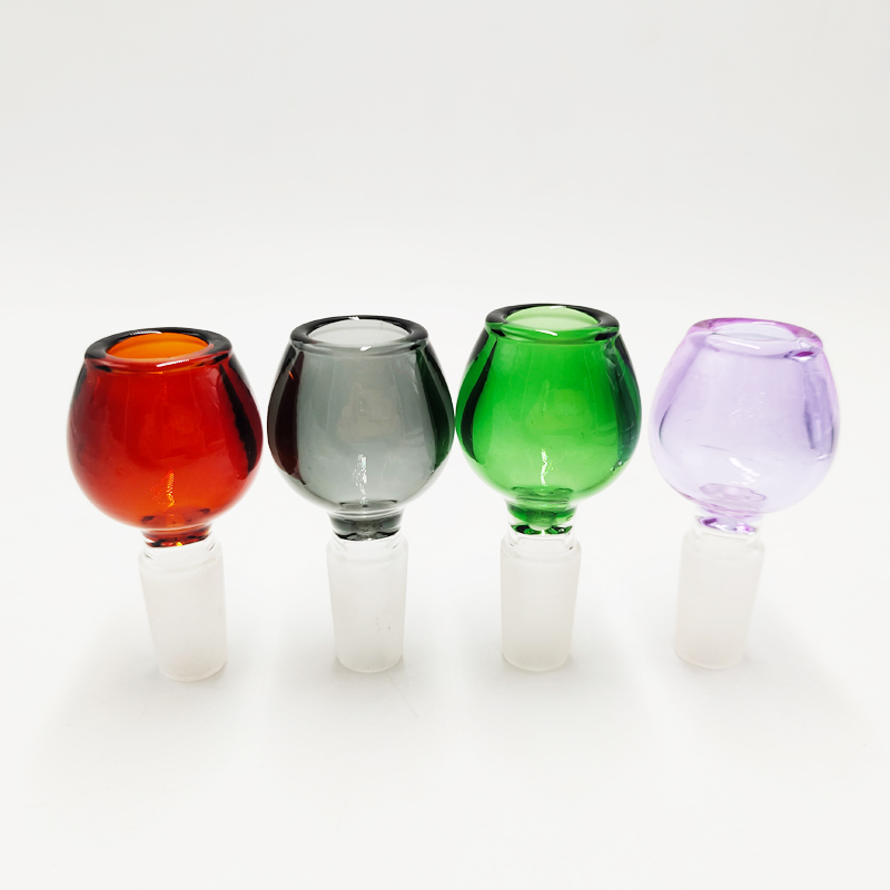 DPGB059 Smoking Accessories 14Mm 18Mm Colored Glass Slide Bowl-image-951032018