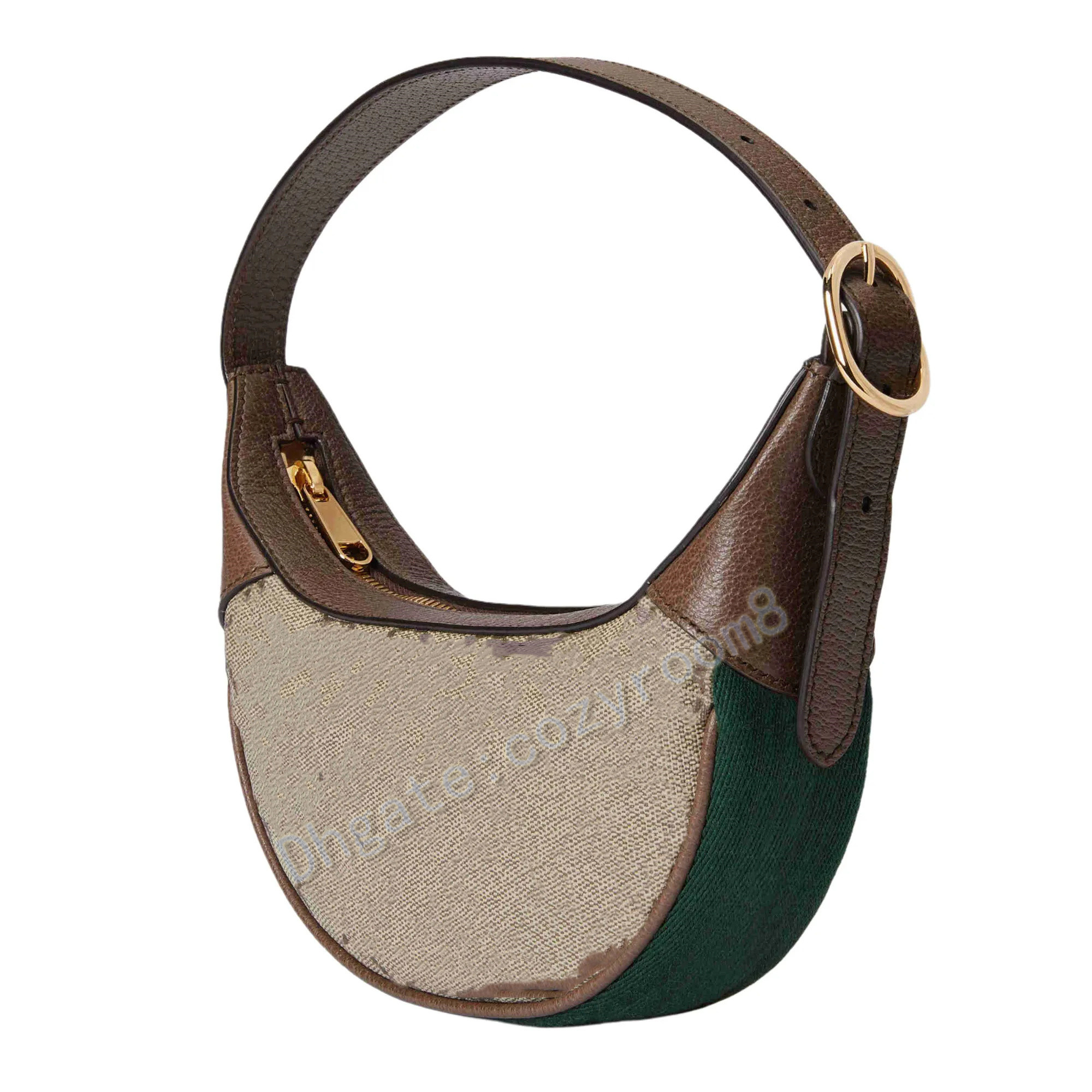 2024 Nouveaux sacs de créateurs Ophidia Dames Mode Sac à main de haute qualité Femmes Demi-Lune Banquet Cuir Robe de soirée Sac à bandoulière Lux