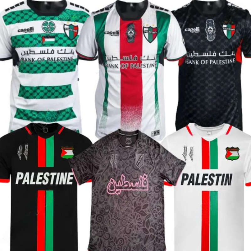 2024 2025 CD Palestino Soccer Jerseys Chile CARRASCO CORNEJO SALAS DAVILA FARIAS Home Away 3rd 24 25 Palestine Football Shirt-image-957701388