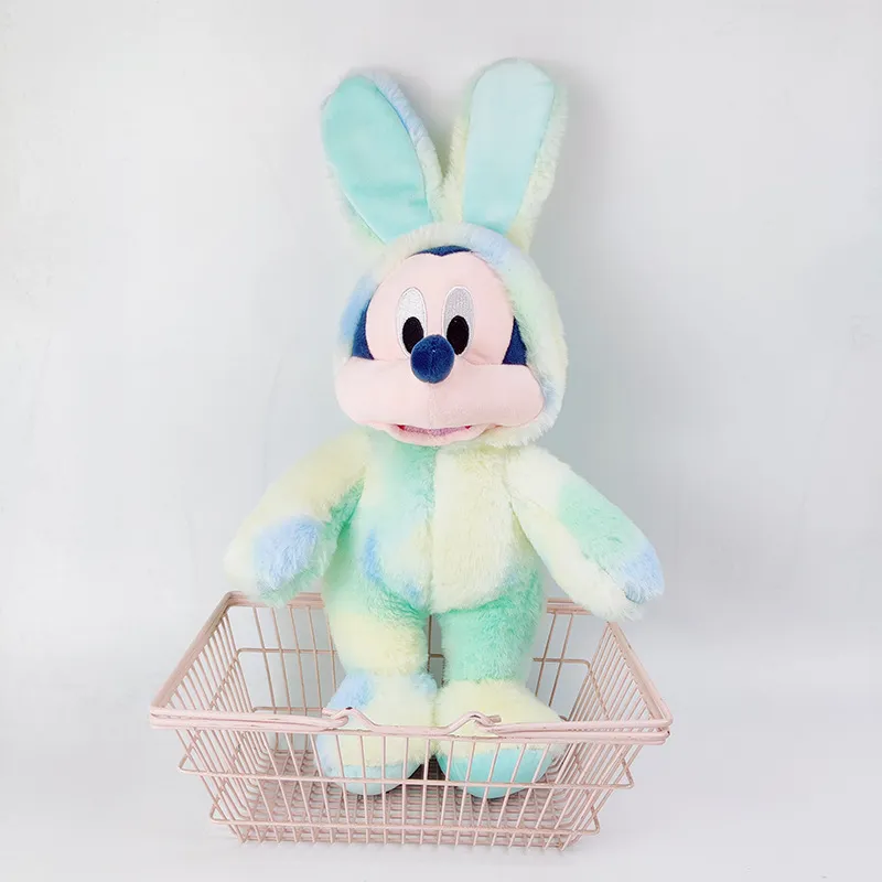 Wholesale cute rabbit ears mouse plush toys Children`s games Playmate holiday gifts claw machine prizes