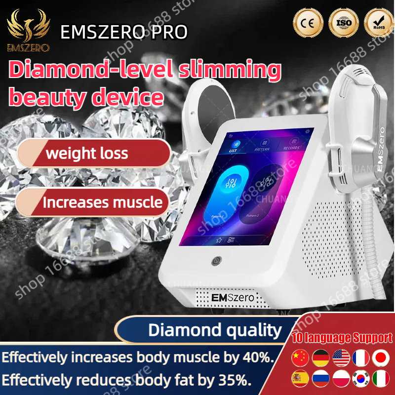 Professional muscle building Slimming Neo DLS-EMSLIM RF Fat Burning Shaping Beauty Equipment 15 Tesla Electromagnetic Muscle Stimulator Machine W-image-763596243