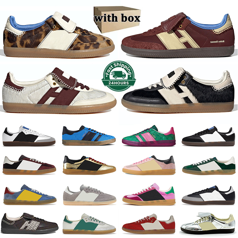 2024 avec boîte Chaussures de course Blanc Noir Vegan Sporty Riche Bleu Monogramme Rouge Bliss Rose Violet Velours Pays de Galles Bonner Intérieu