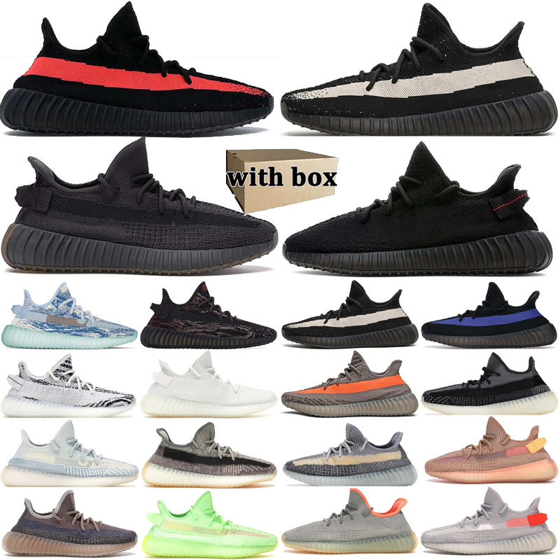 With box Designer Shoes Sneakers Running Shoes Black Bred White red Men's and Women's Sneakers Classic Black White Shoes-image-951335062