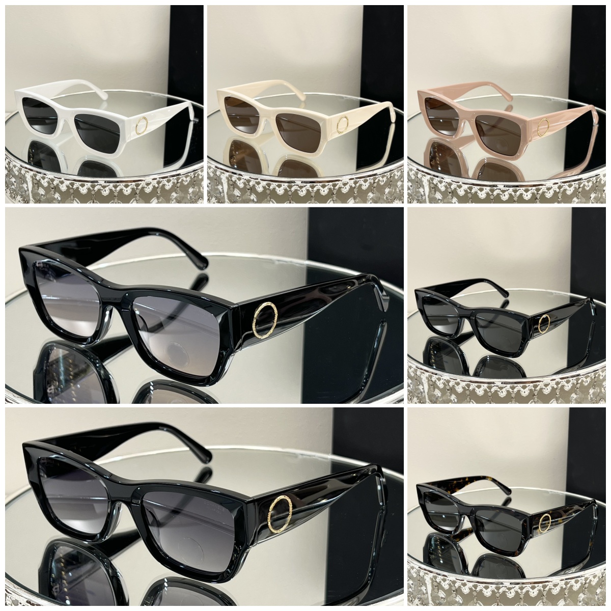 Fashion Mens Womens Designer Sunglasses Multicolor Classic Glasses Driving Sport Shading Trend With box CH5507-image-951888787