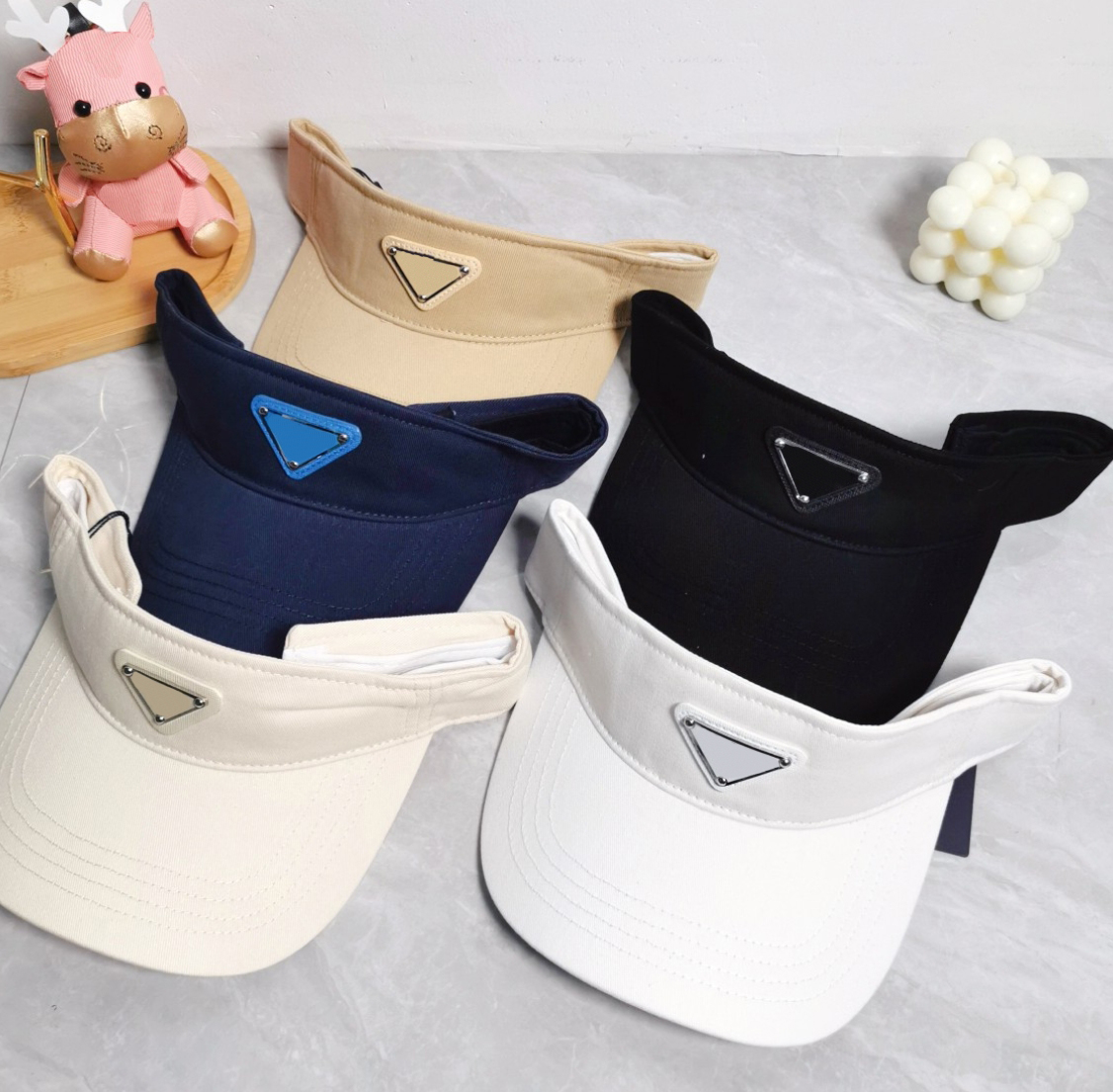 Luxury Visors headless Sun Hat Charm mens womens summer baseball cap suitable for neutral adjustable letter Fashion Hat Adult Party Gift top whol-image-952366390